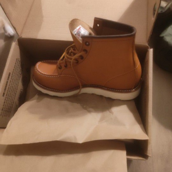 Red wing Boots moc toe-Oro Legacy-Brand New in Box - Picture 4 of 7